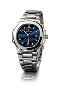 Silver & Blue Luxury Timepiece