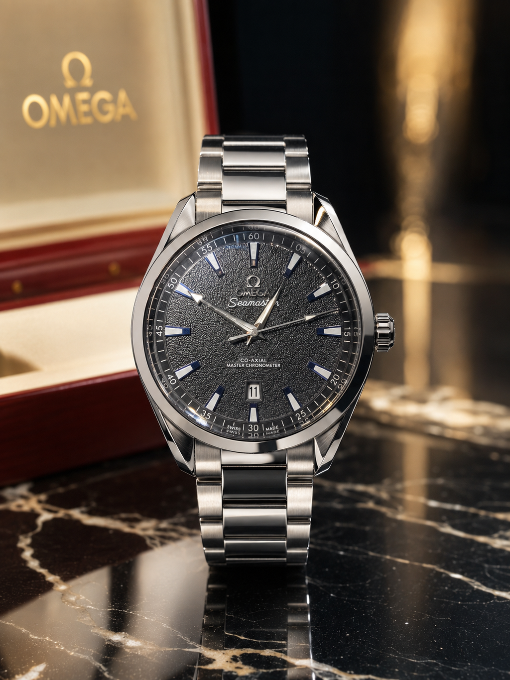Omega Seamaster Co-Axial Master Chronometer Luxury Swiss Watch – Stainless Steel Automatic