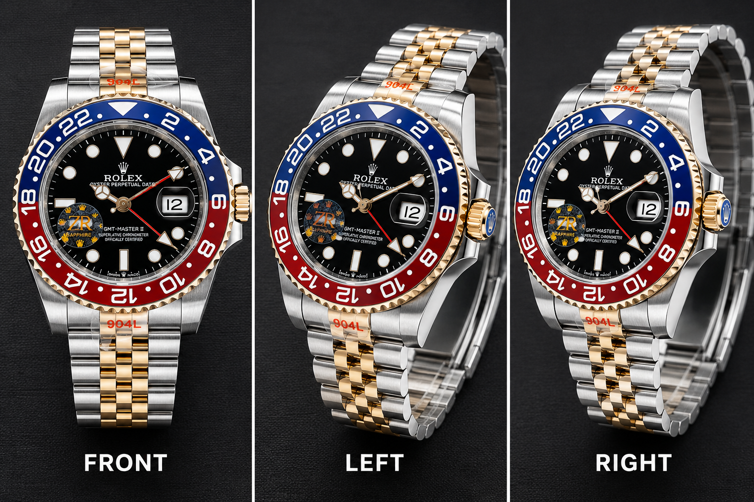 Rolex Submariner Automatic Date – Two-Tone Black & Gold Edition